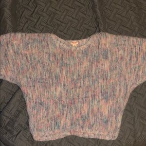 Mossimo Multi Color, Juniors Crew Neck Sweater